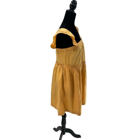 Madewell Size XXSmall Flutter Sleeves Mustard - Picture 3 of 6